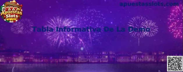 Tabla Informativa De La Demo de Apuestas Slots