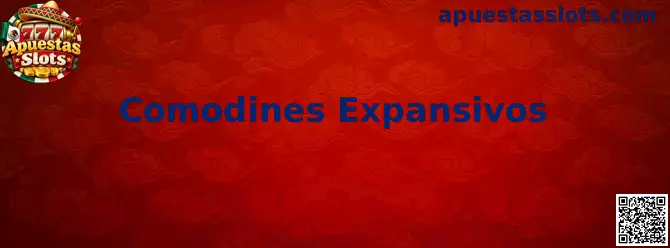 Ejemplo visual de Comodines Expansivos en una tragamonedas móvil