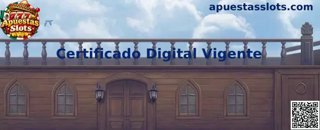 Verificación de certificado digital vigente en una página de apuestas slots
